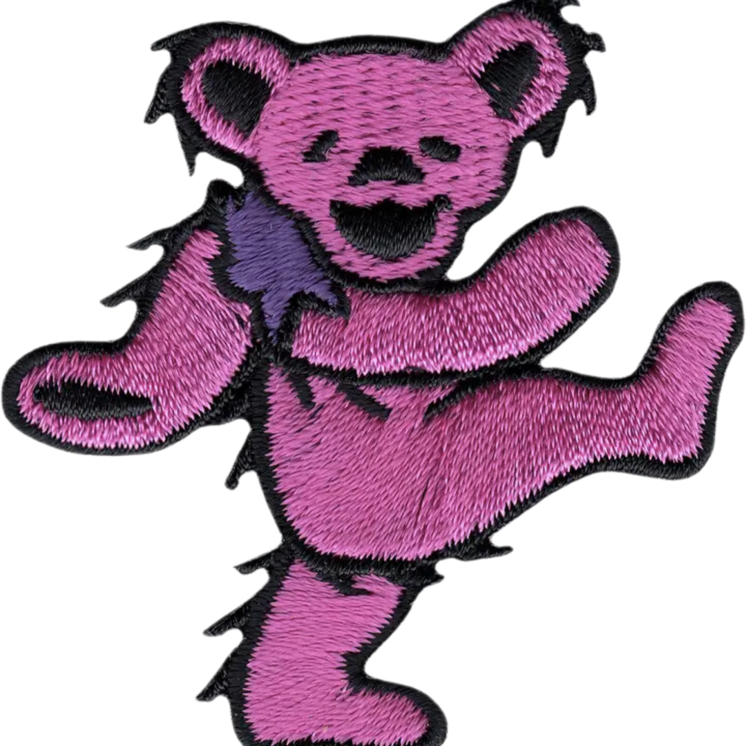 Grateful Dead Jerry Bear Patch