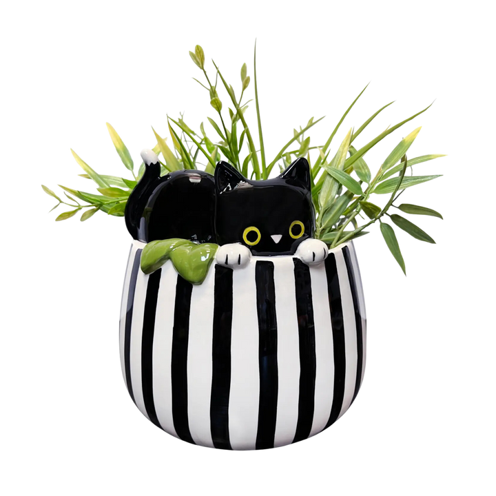 Peek-A-Boo Kitty Planter