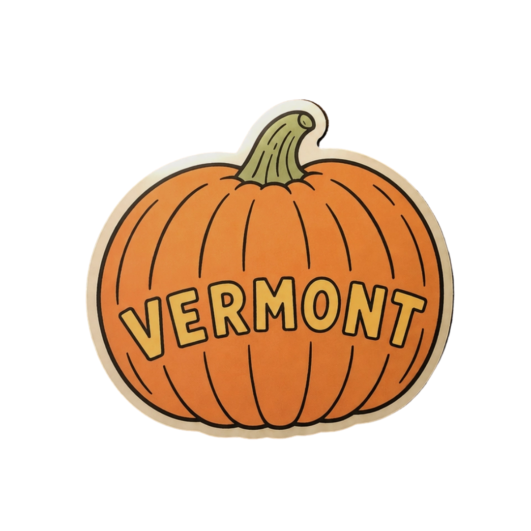 Vermont Pumpkin Sticker