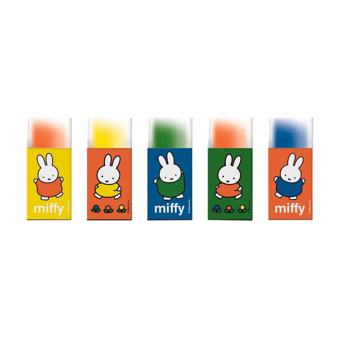Classic Miffy Block Eraser Set (5ct)