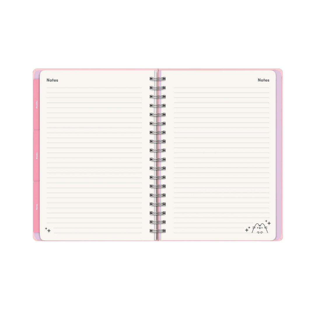 Pusheen Sparkles Undated Tri-Tab Planner