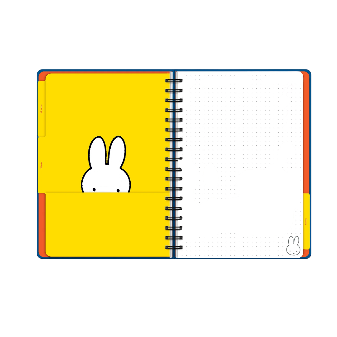 Classic Miffy Undated Tri-Tab Planner