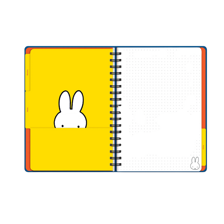 Classic Miffy Undated Tri-Tab Planner