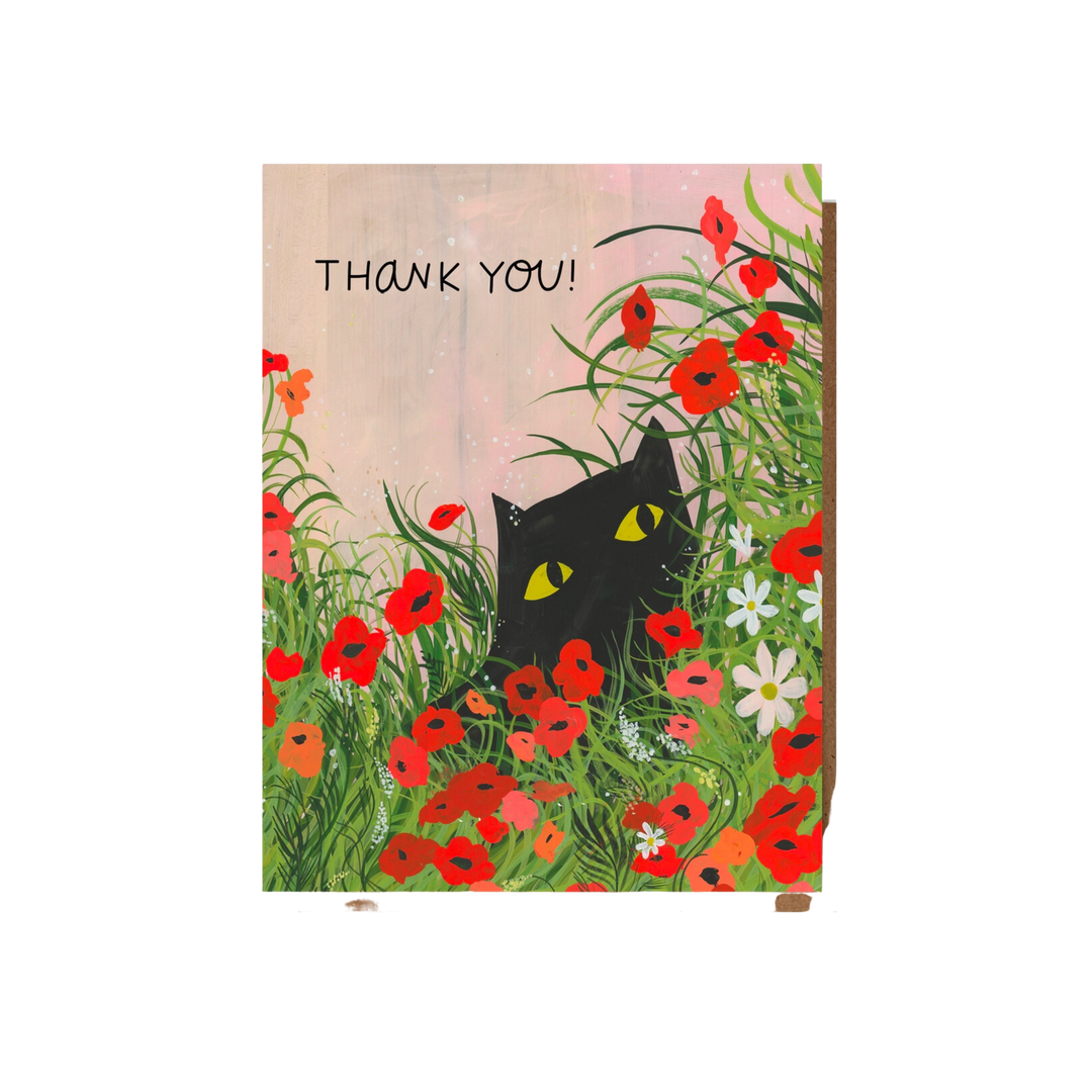 Thank You Flower Kitty