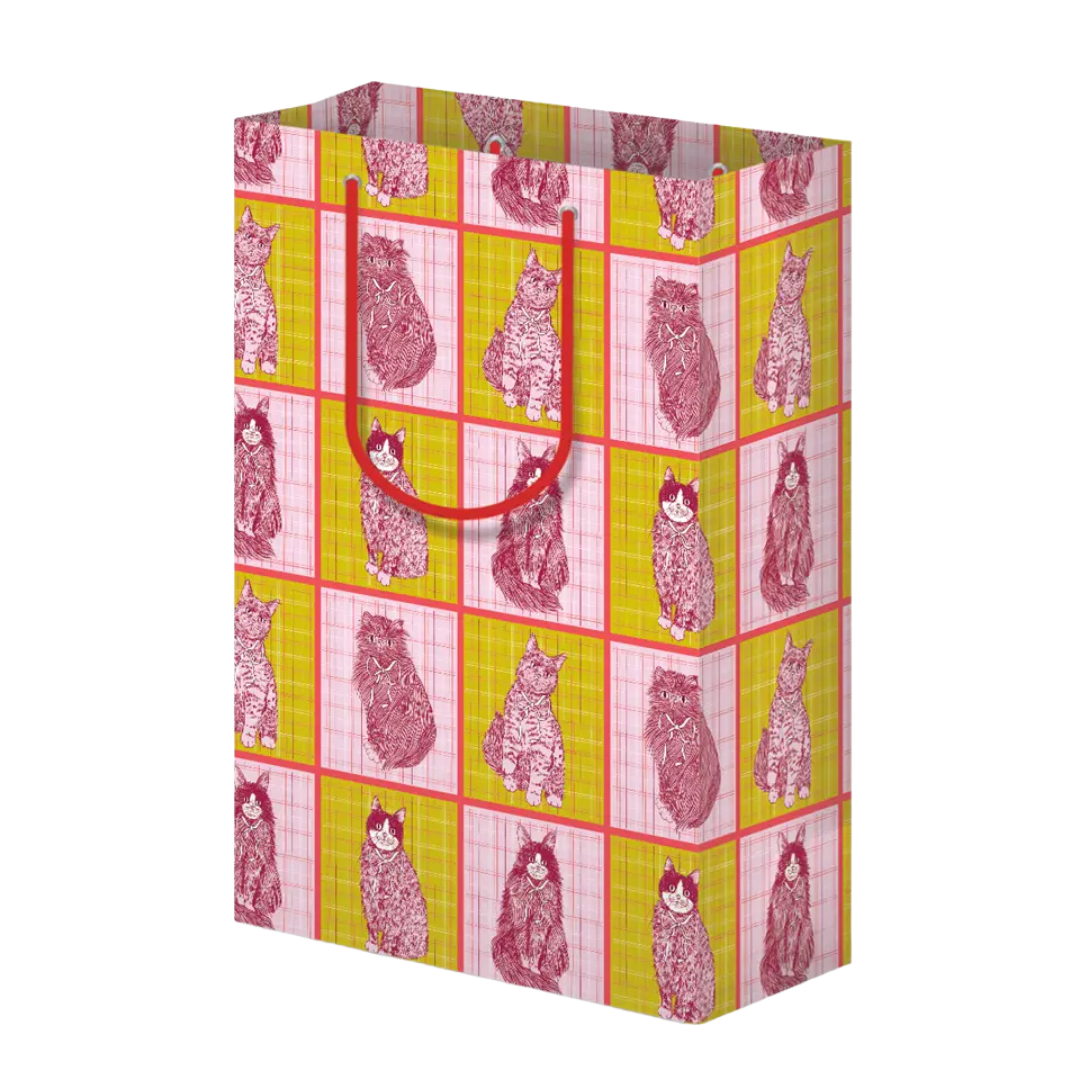 Merry Cats Gift Bag