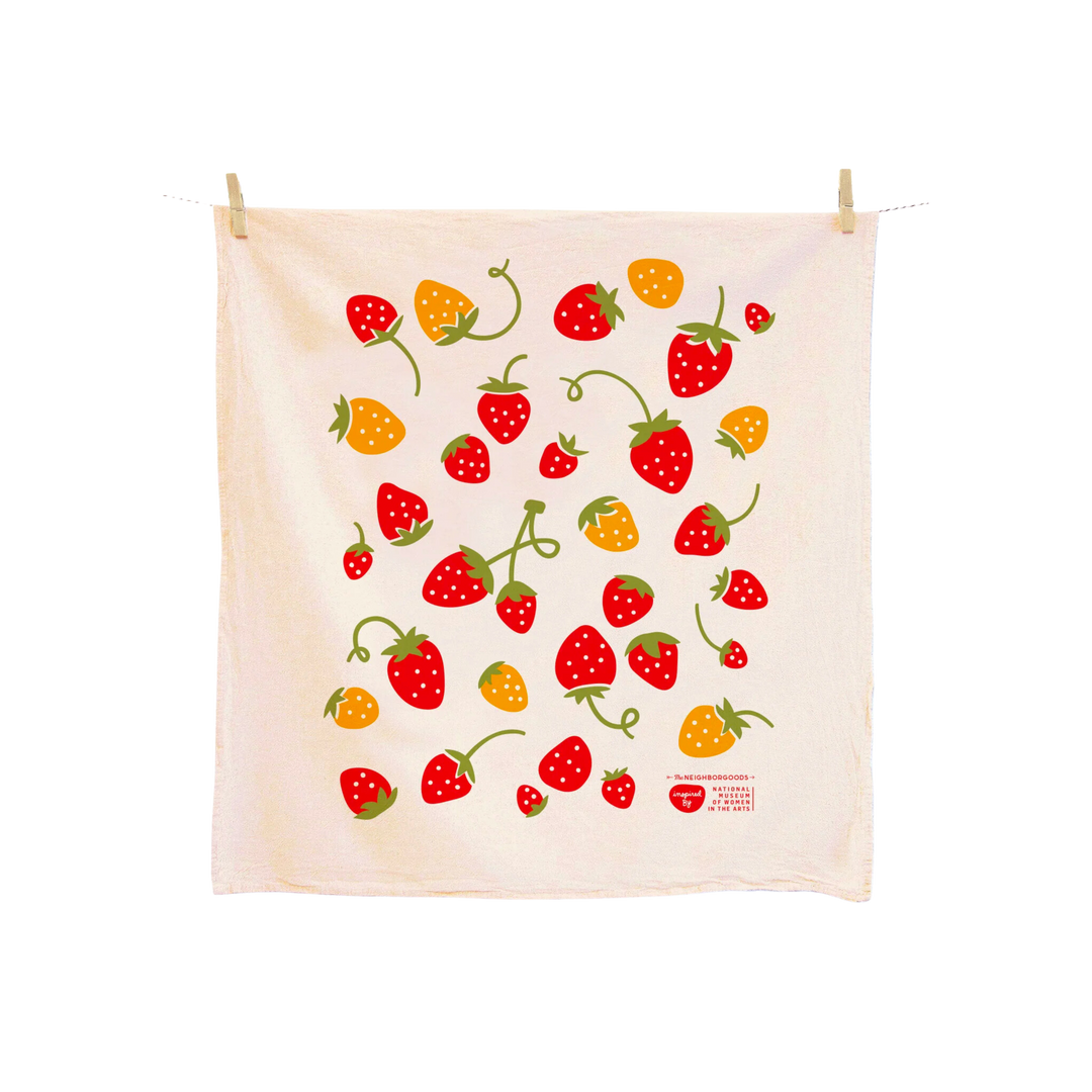 Strawberry Dish Towel