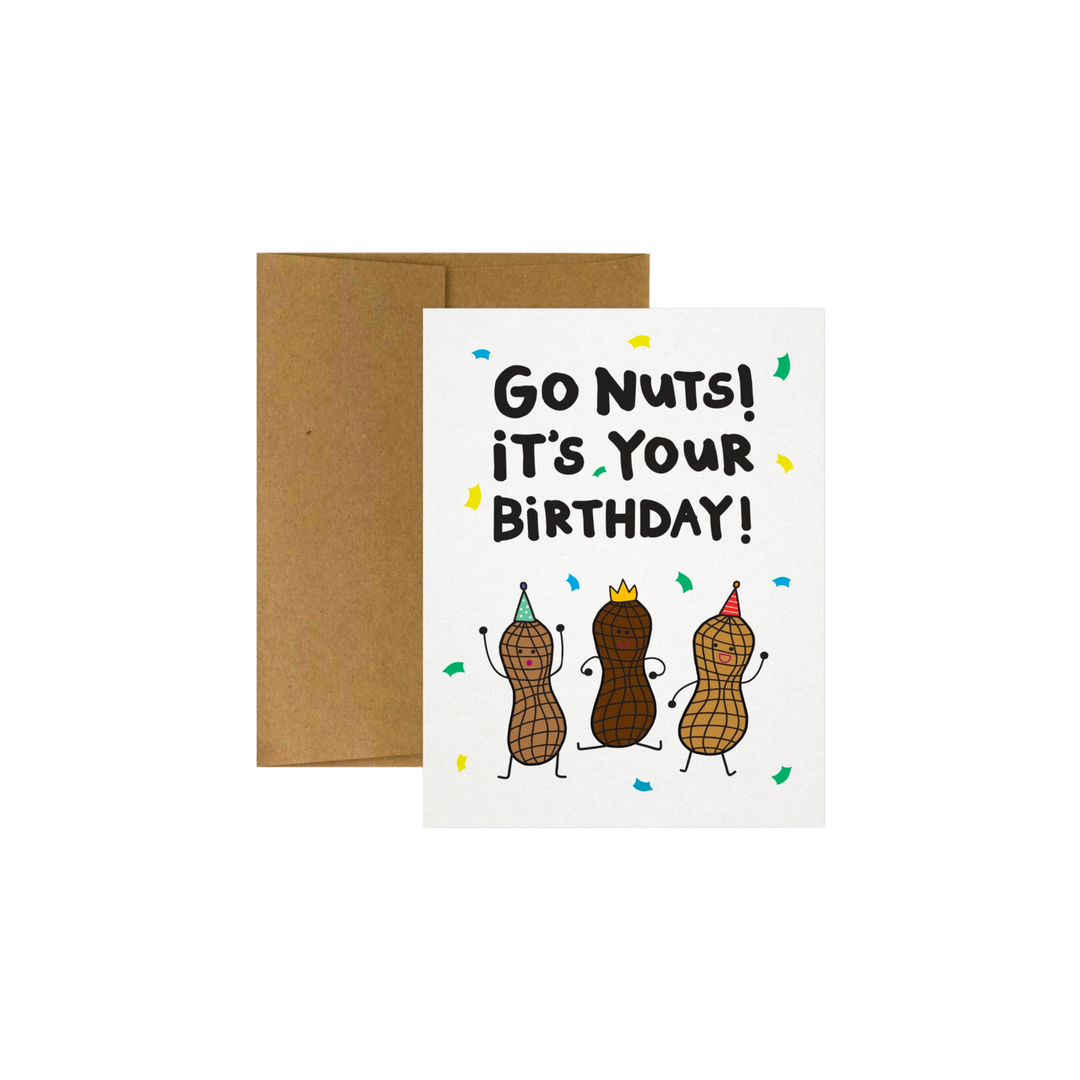 Go Nuts! It's Your Birthday! Card