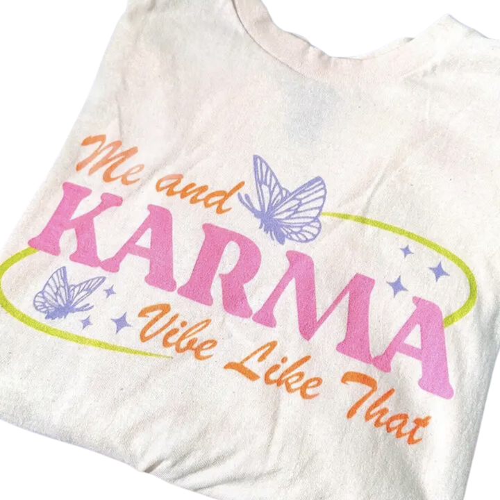 Me & Karma Vibe Like That Tee