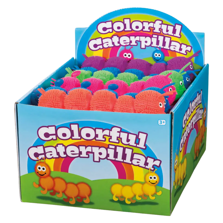 Colorful Caterpillar Squish Toy