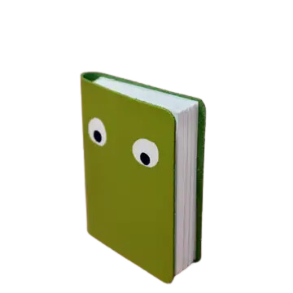 Googly Eye Mini Leather Notebook