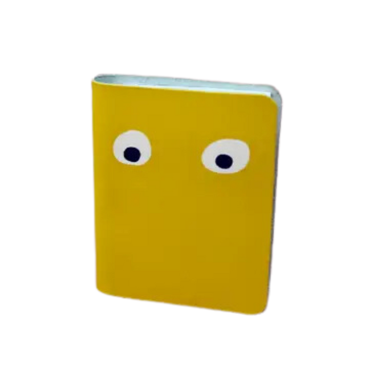 Googly Eye Mini Leather Notebook