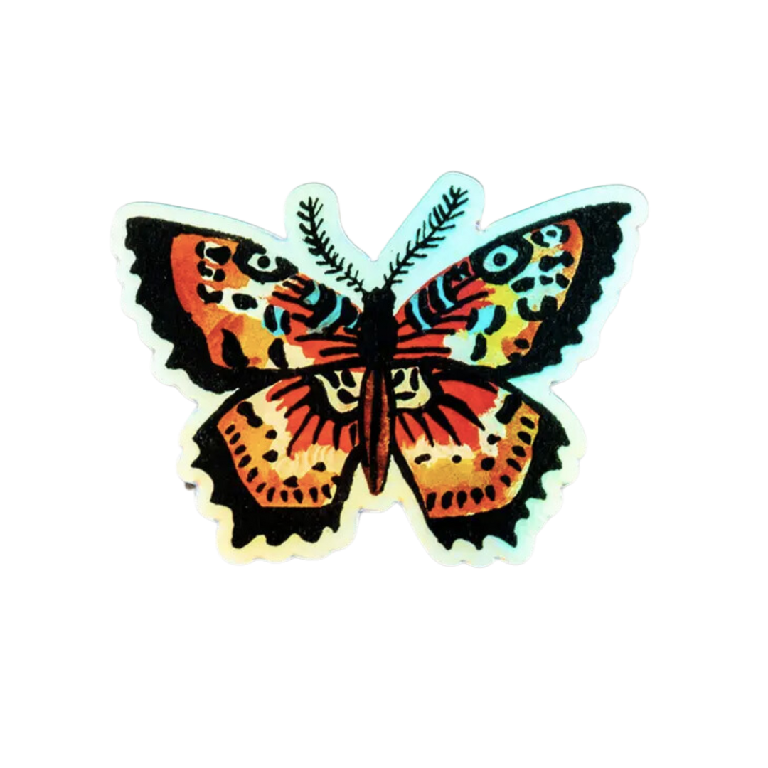 Holographic Butterfly Animal Vinyl Sticker