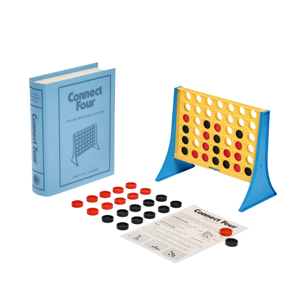 Connect Four Vintage Bookshelf Edition Board Game