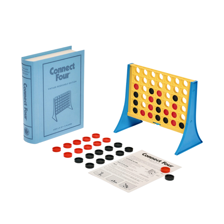 Connect Four Vintage Bookshelf Edition Board Game