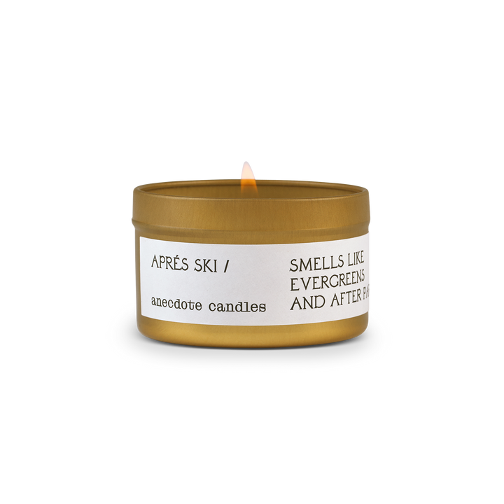 Apres Ski Tin Travel Candle