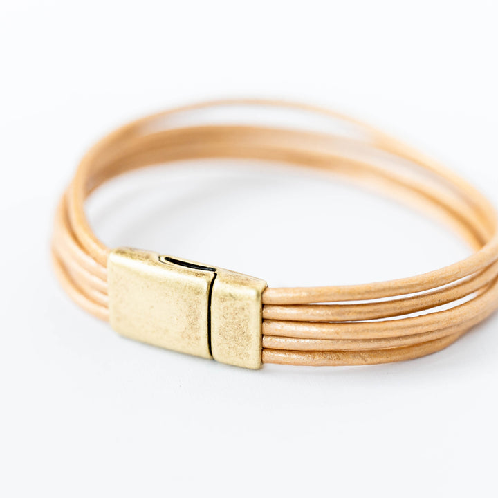 Minimalist Leather Bracelet