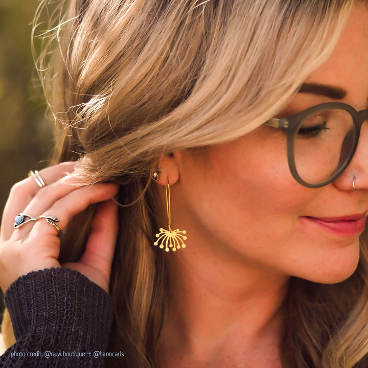 Dandelion Fluff Earrings