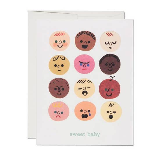 Baby Faces Card