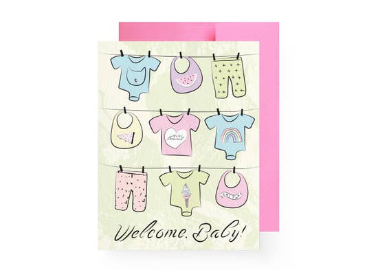 Welcome, Baby Card