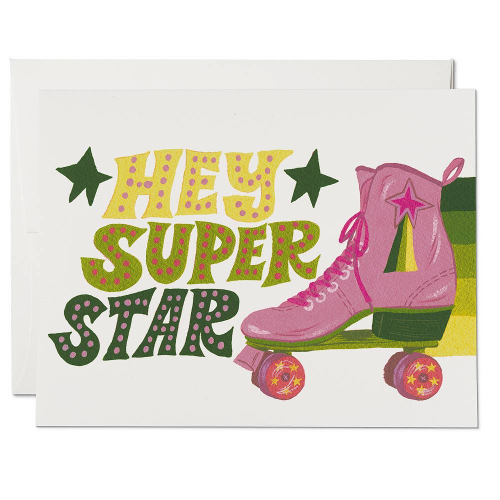 Roller Skate Superstar Card
