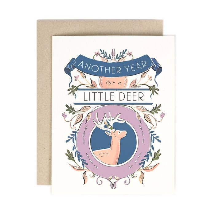 Another Year for a Little Dear Greeting Card