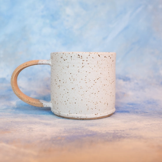 Speckled White Camp Mug