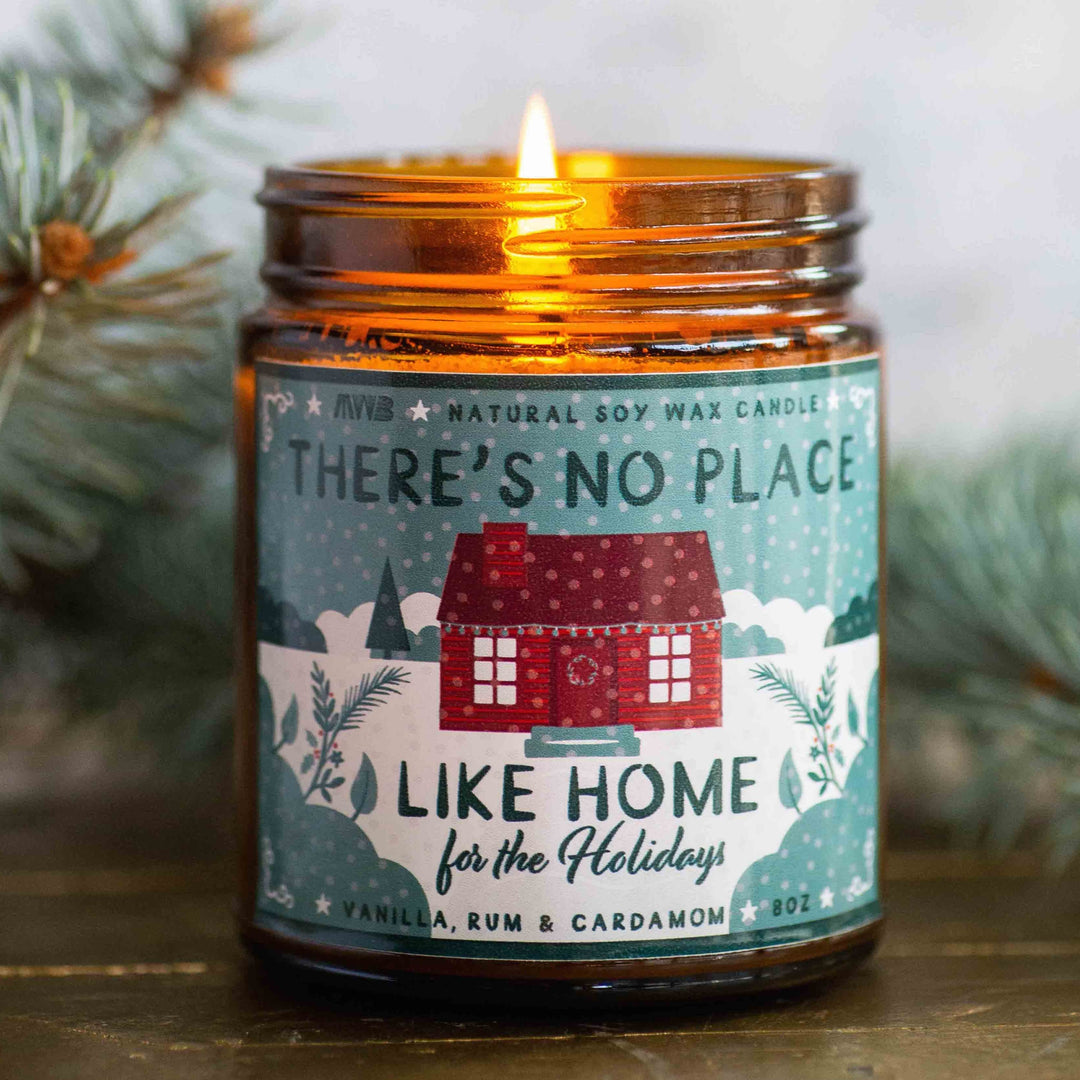 No Place Like Home For the Holidays Candle