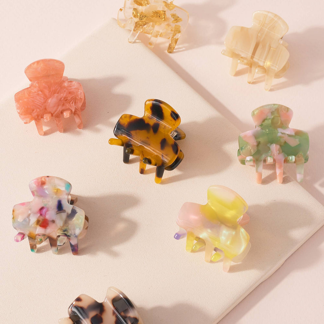 Mini Tortoise Hair Claw