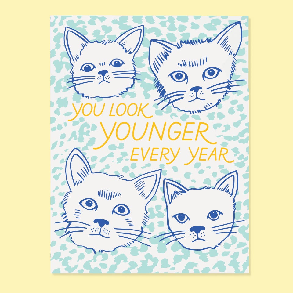 Younger Cats Card