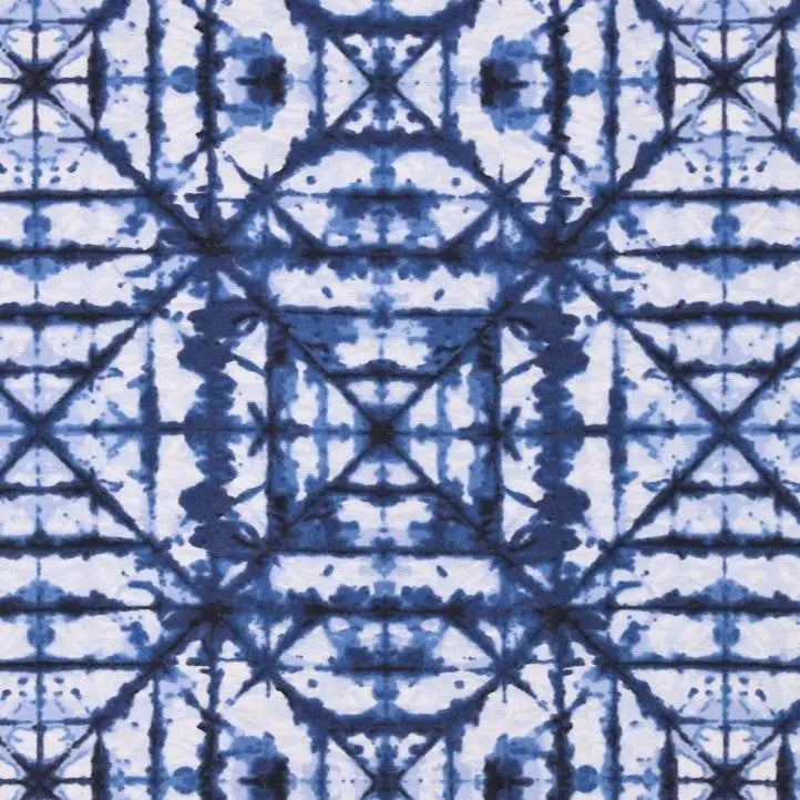 Reusable Nursing Pads - Navy Shibori