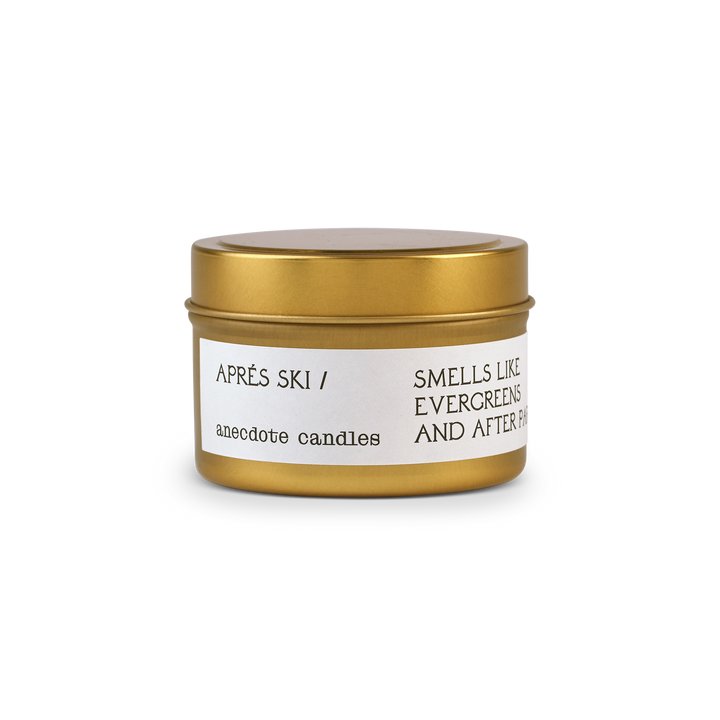 Apres Ski Tin Travel Candle