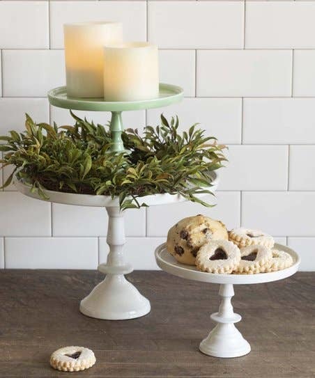 Small Ivory Pedestal