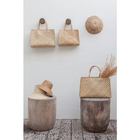 Hana Woven Tote Bags