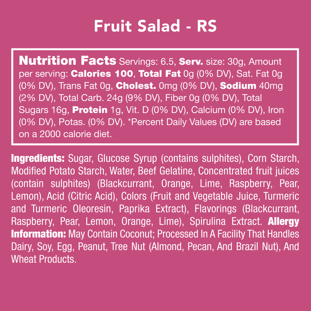 Fruit Salad Gummies