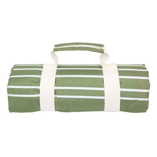 Wash Me Beach Picnic Blanket - Olive and Neon Pomelo