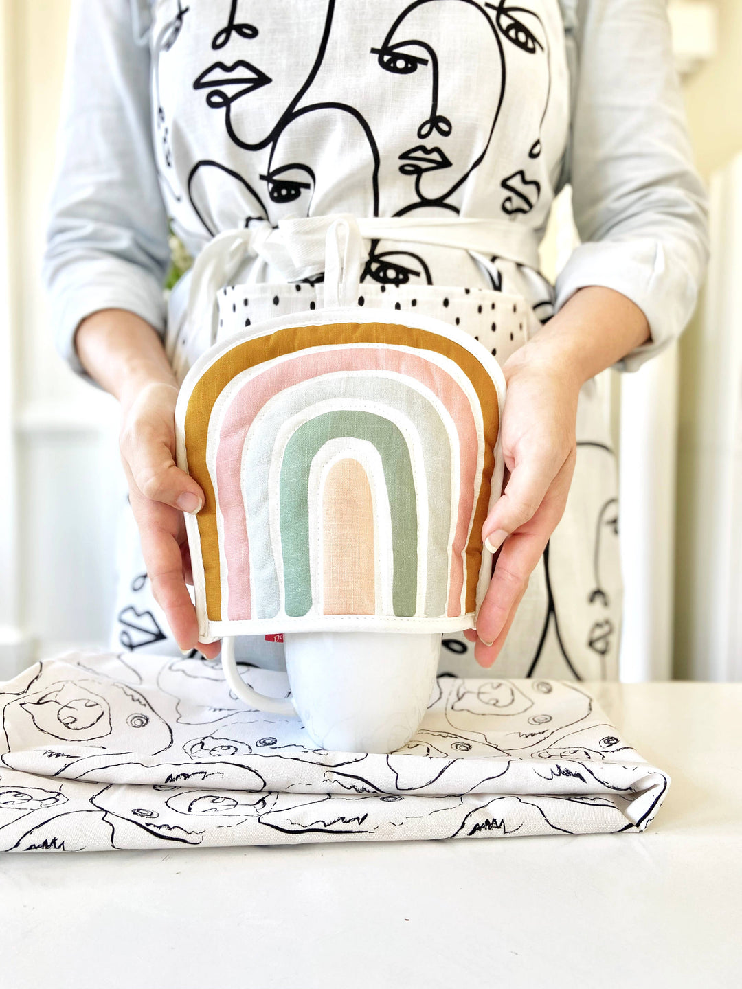 Rainbow Potholder