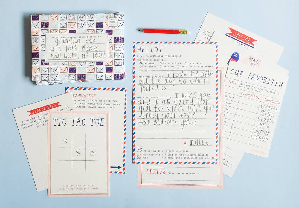 Grandparent and Grandchild Pen Pal Kit