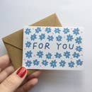 Tiny Enclosure Card | For You Flowers
