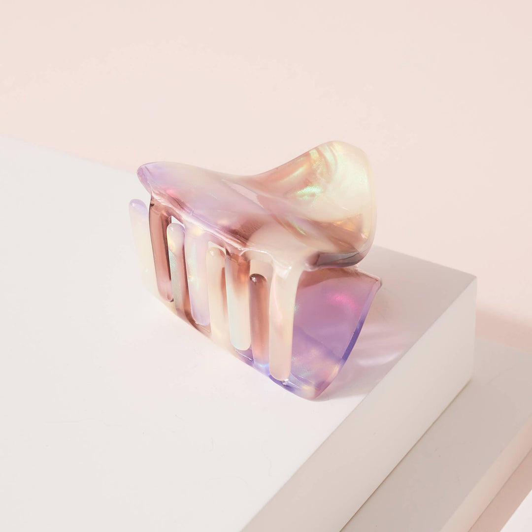 Geo Shaped Sea Shell Hair Claw