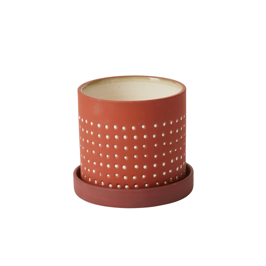 Salamanca Red Clay Pot with Drainage