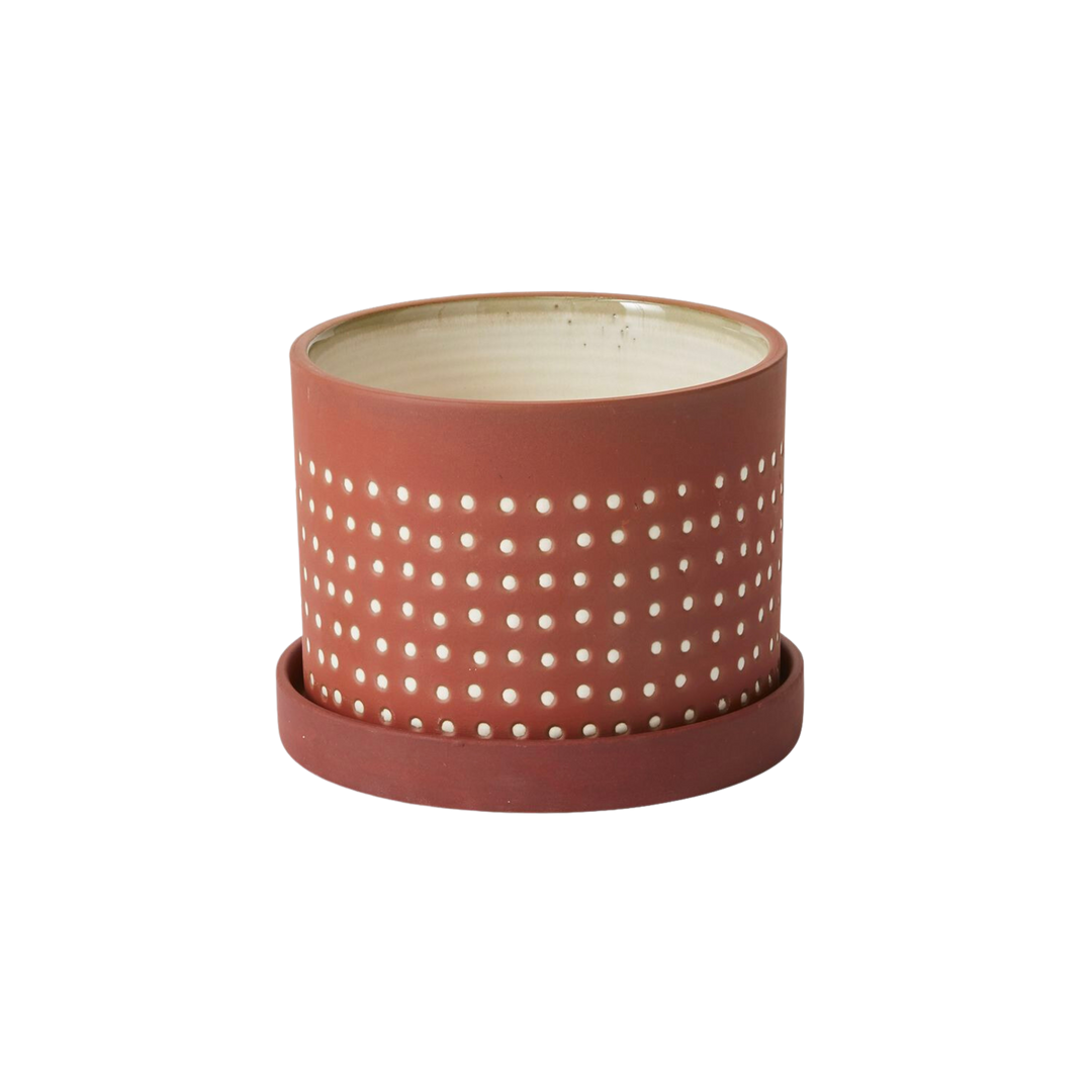Salamanca Red Clay Pot with Drainage