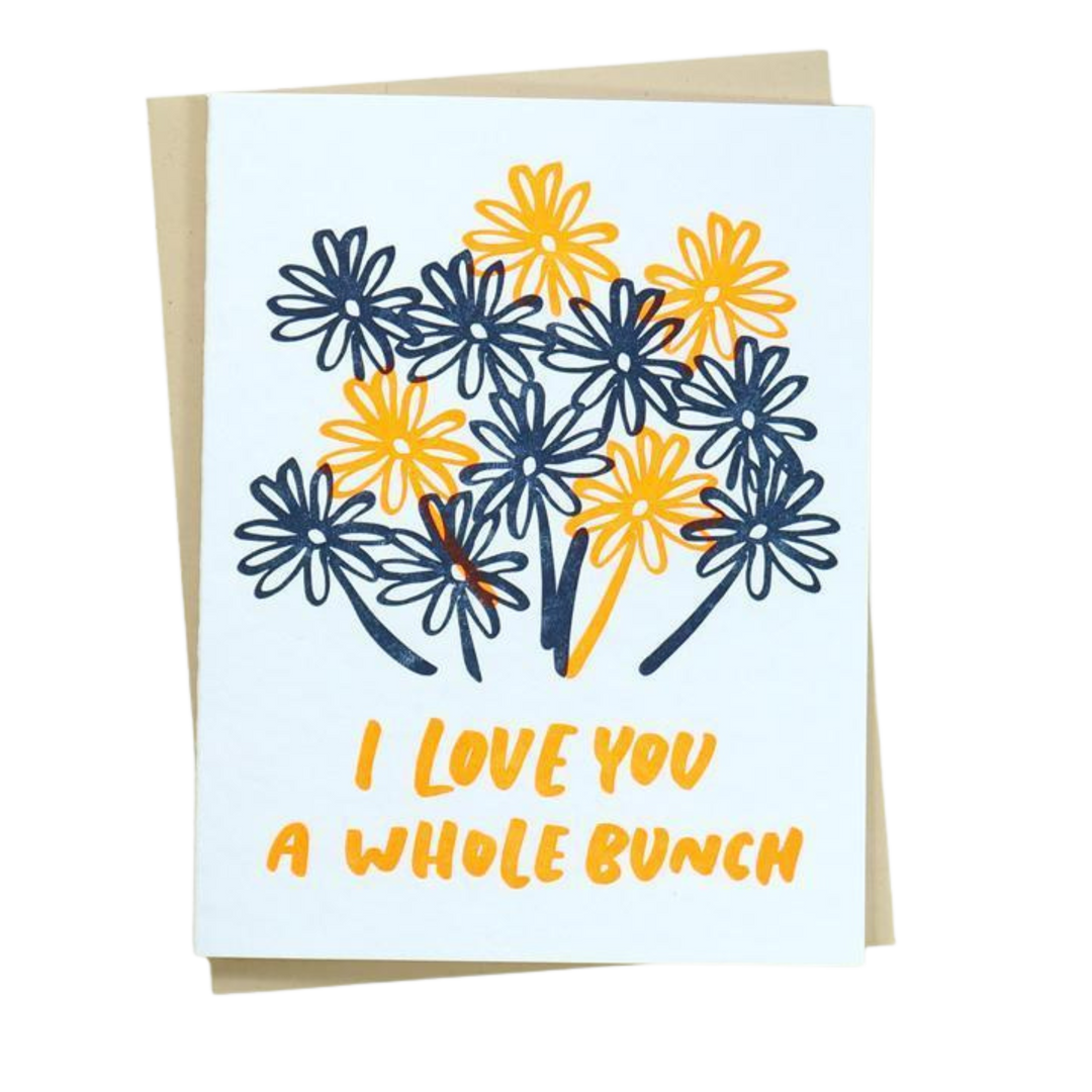 I love you a whole bunch Greeting Card