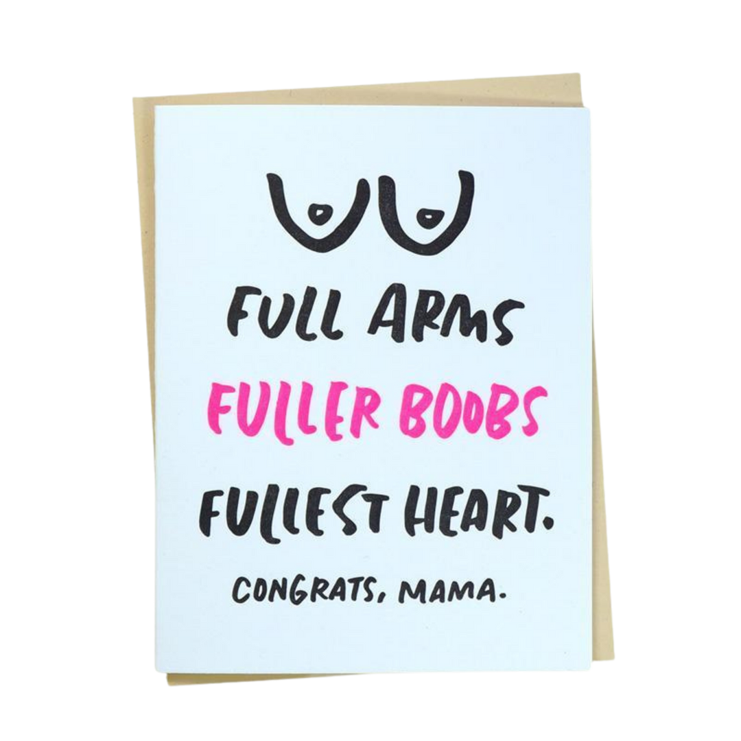 Fuller Boobs Greeting Card