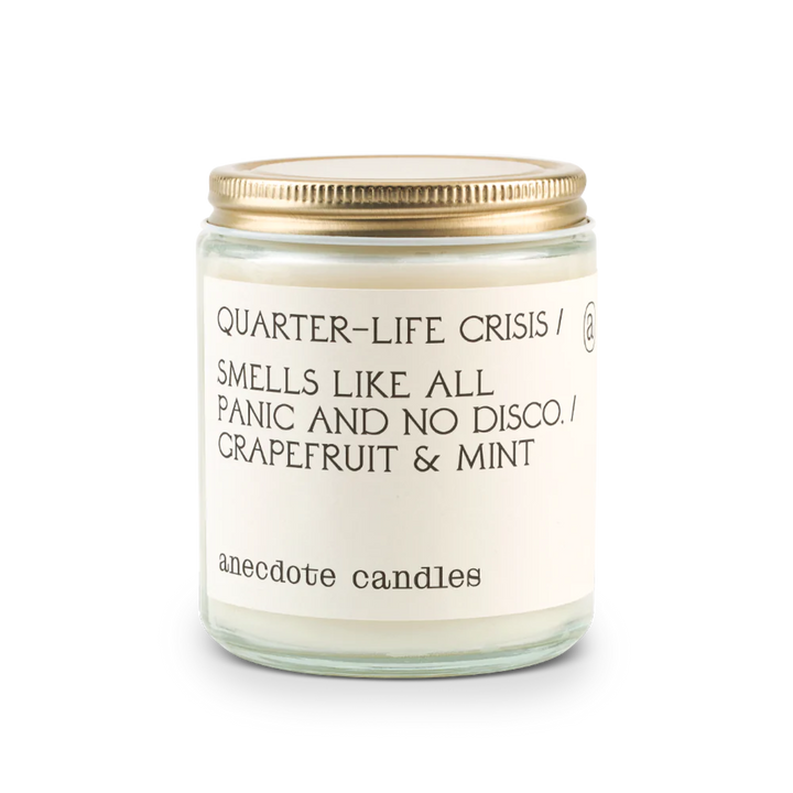 Quarter Life Crisis Candle (Grapefruit & Mint)