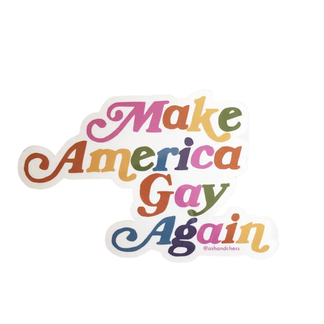 Make America Gay Again Sticker