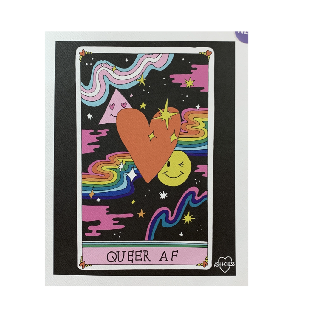 Queer Tarot 8 x 10 Art Print
