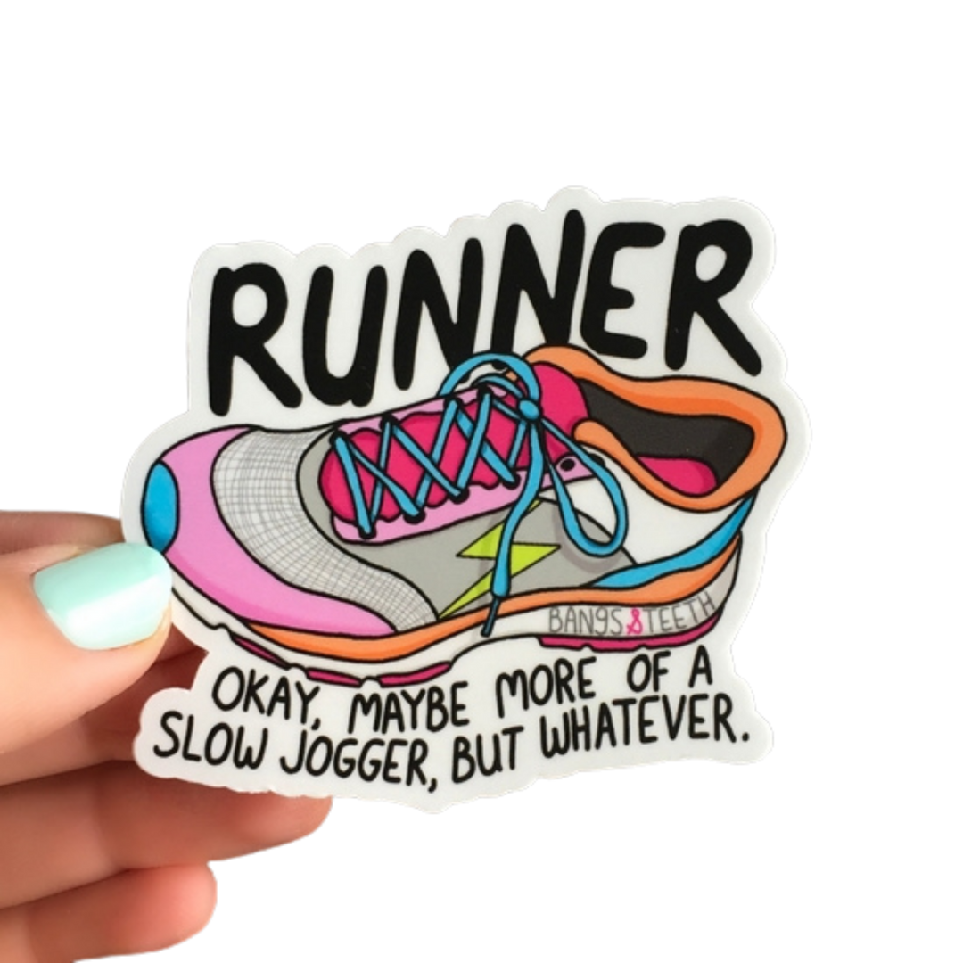 Runner Sticker