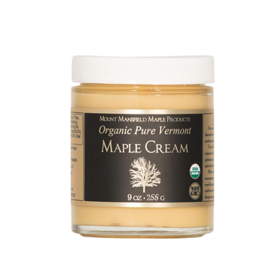 Organic Pure Vermont Maple Cream