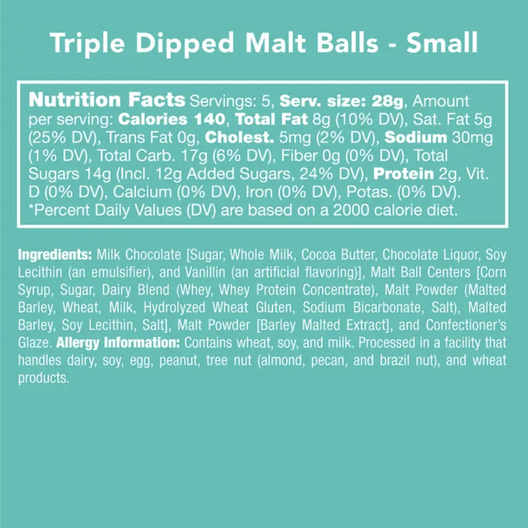 Triple-Dipped Chocolate Malt Balls