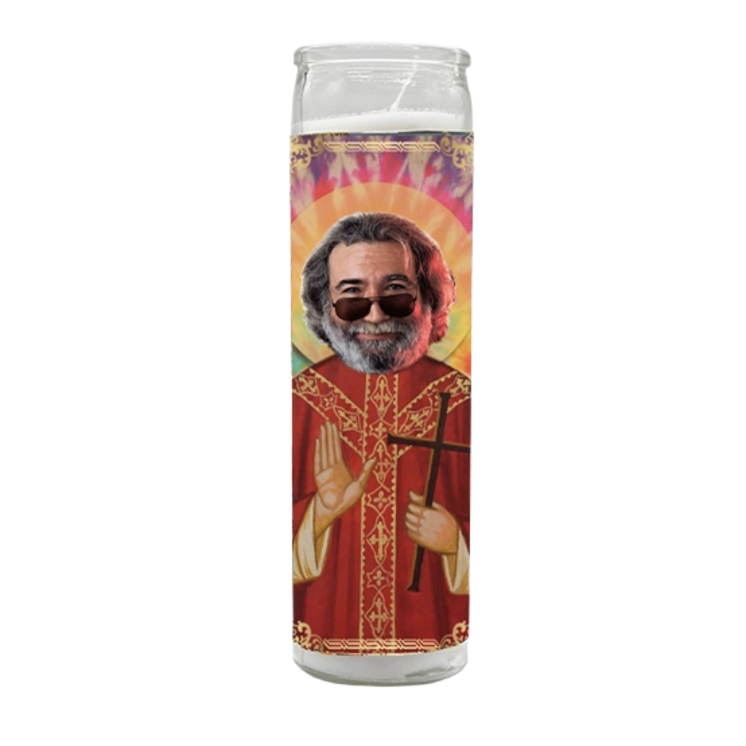 Saint Jerry (Garcia) Candle